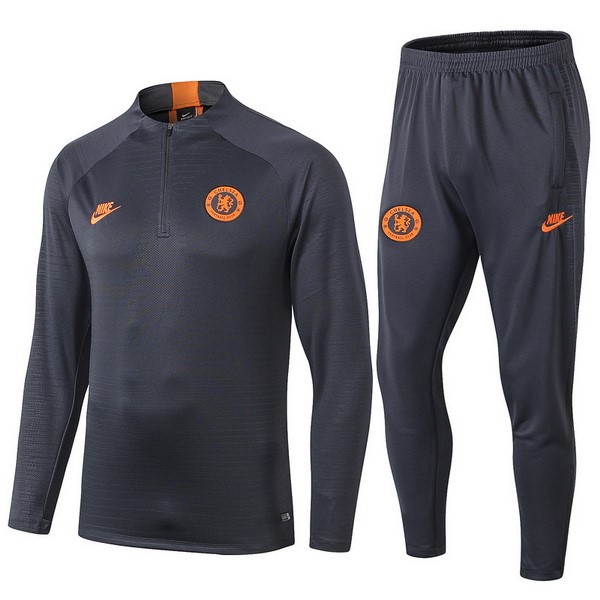 Replicas Chandal Chelsea 2019/20 Negro Naranja